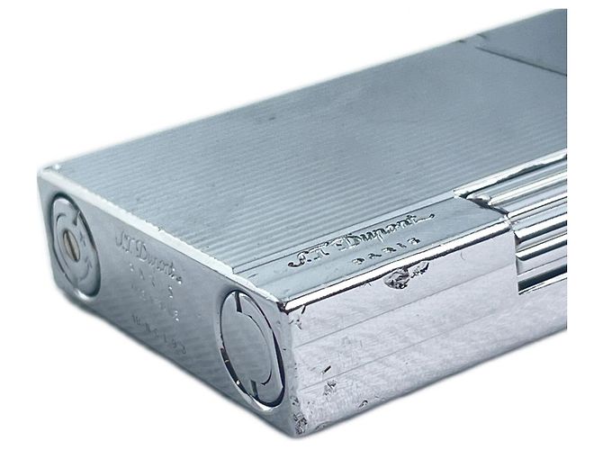 Autre Marque Dupont Gatsby Stripe Pattern Silver Lighter Silvery - view 10