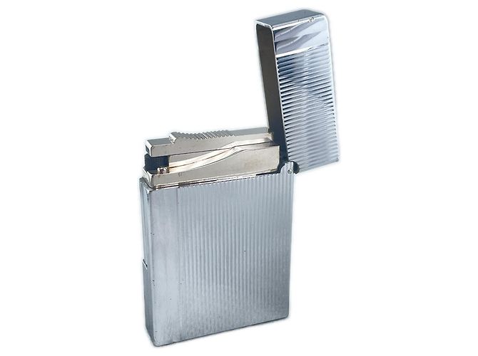 Autre Marque Dupont Gatsby Stripe Pattern Silver Lighter Silvery - view 7
