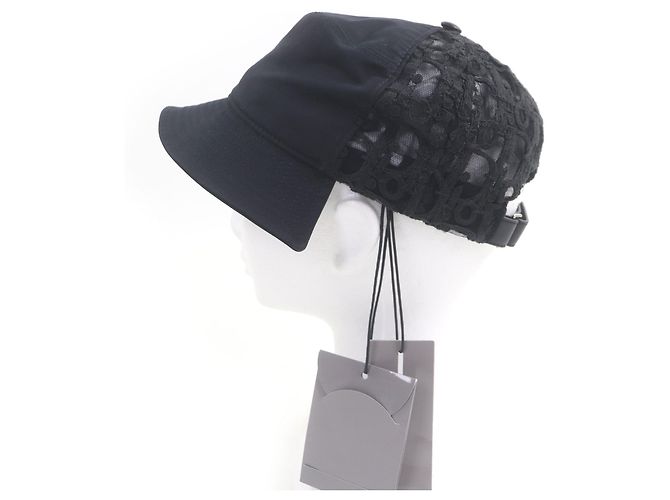 Dior×Cactus Jack Trotter Oblique Cap Schwarz - Ansicht 2