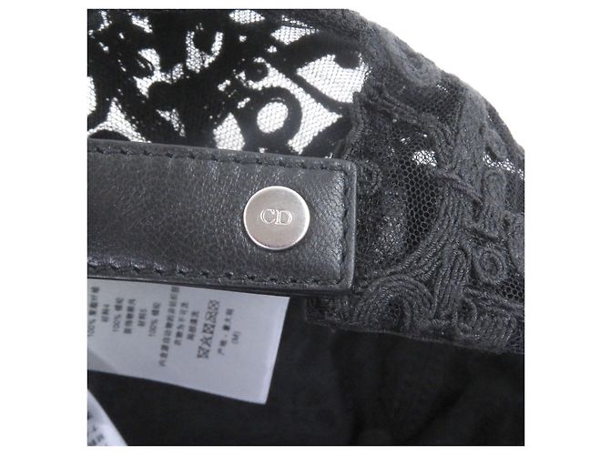 Dior×Cactus Jack Trotter Oblique Cap Schwarz - Ansicht 5