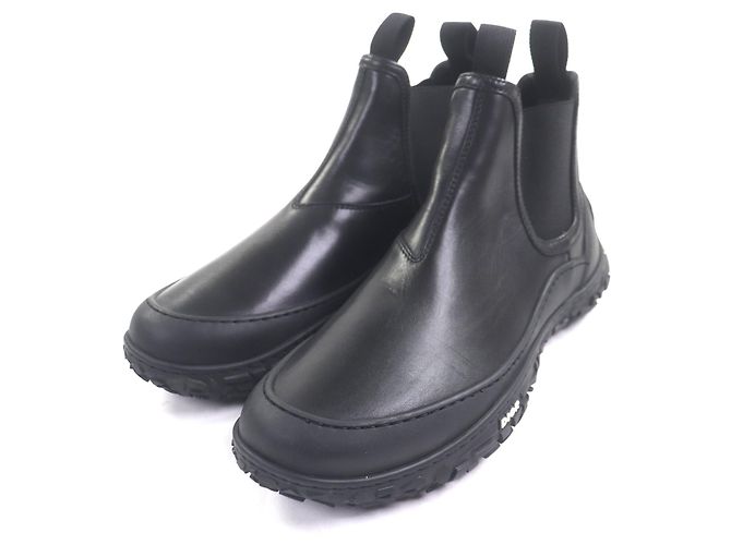 Dior B28 Lederstiefel Schwarz - Ansicht 2