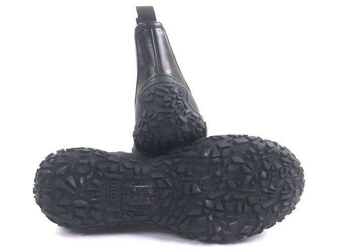 Dior B28 Lederstiefel Schwarz - Ansicht 5
