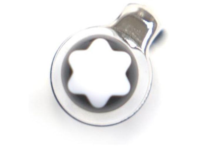 Penna a sfera Montblanc Meisterstück Solitaire Carbon Steel Argento - vista 4