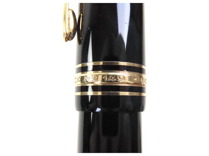 Montblanc Meisterstück 149 14K Füllfederhalter Schwarz - Ansicht 10