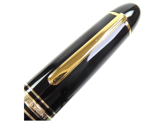 Montblanc Meisterstück 149 14K Füllfederhalter Schwarz - Ansicht 7