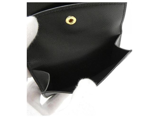 Béarn Cartera Mini Madame Hermès Bearn Negro - vista 5