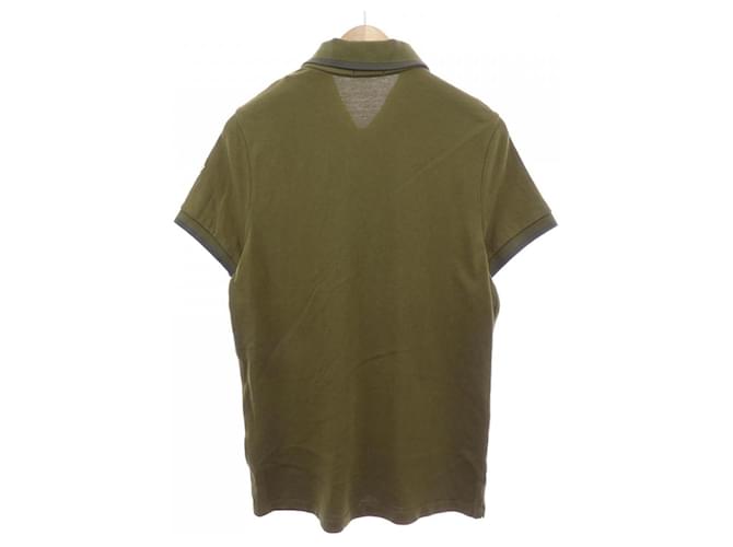 Polo de algodón Moncler Verde Caqui - vista 2