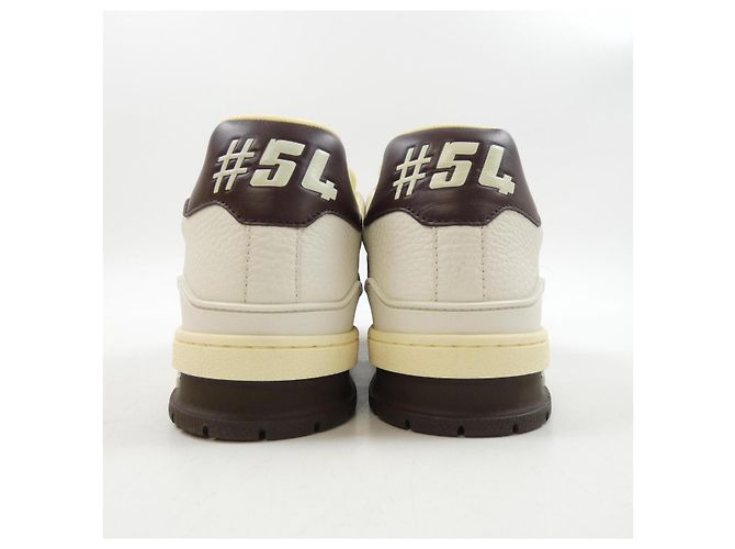 Sneakers Louis Vuitton LV Trainer Bianco - vista 5