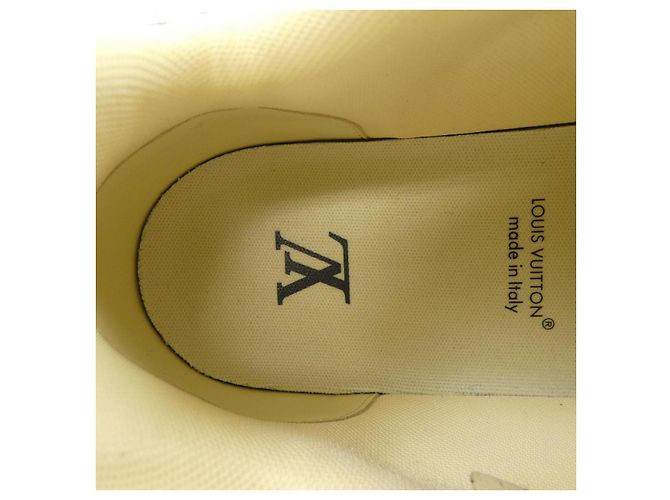 Sneakers Louis Vuitton LV Trainer Bianco - vista 6