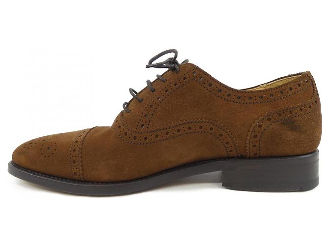 Autre Marque Scarpe stringate in pelle Berwick Marrone - vista 2