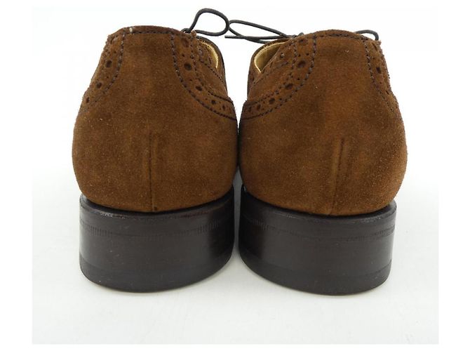 Autre Marque Scarpe stringate in pelle Berwick Marrone - vista 5