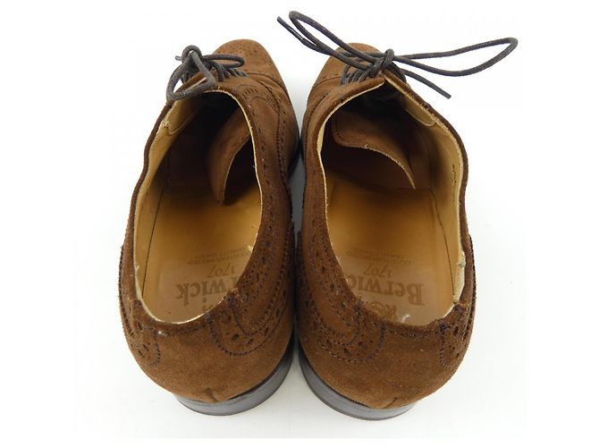 Autre Marque Scarpe stringate in pelle Berwick Marrone - vista 6