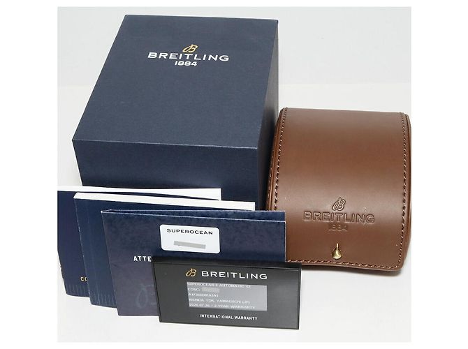 Breitling Superocean Uhr aus Edelstahl Weiß - Ansicht 3
