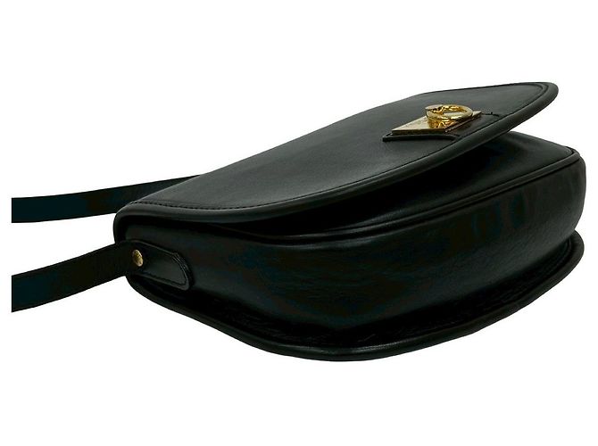 Céline Borsa a tracolla in pelle CELINE Nero - vista 8
