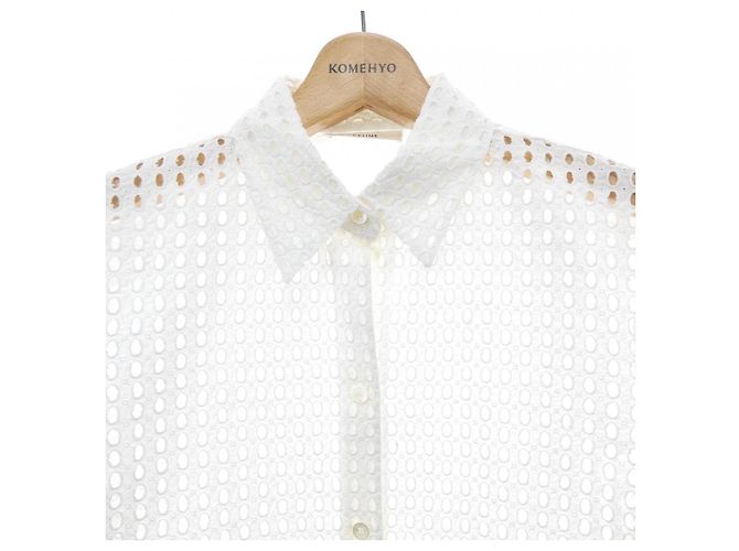 Céline Camisa de manga corta CELINE Blanco - vista 5