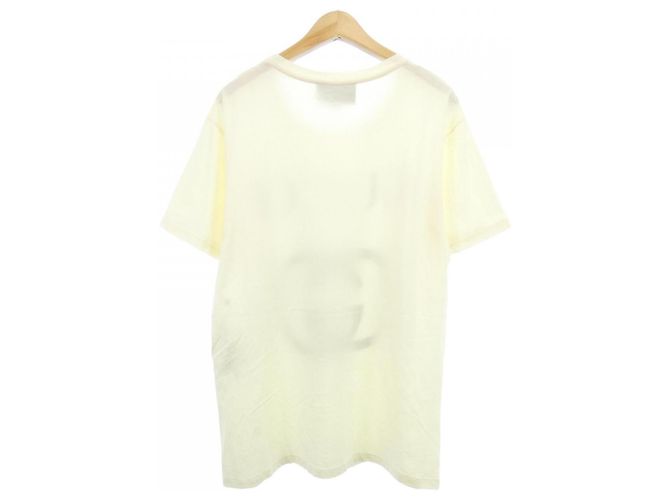 Camiseta de algodón Gucci Interlocking G Beige - vista 2