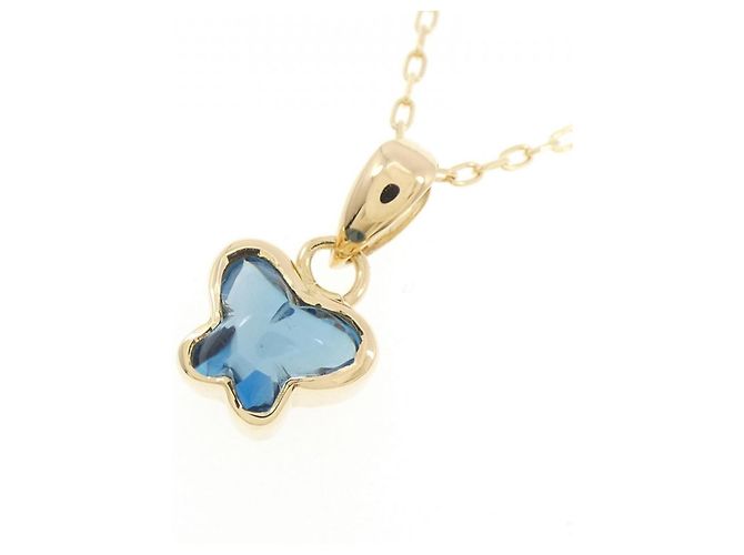 Autre Marque Collana in topazio blu Au750 D'oro - vista 3