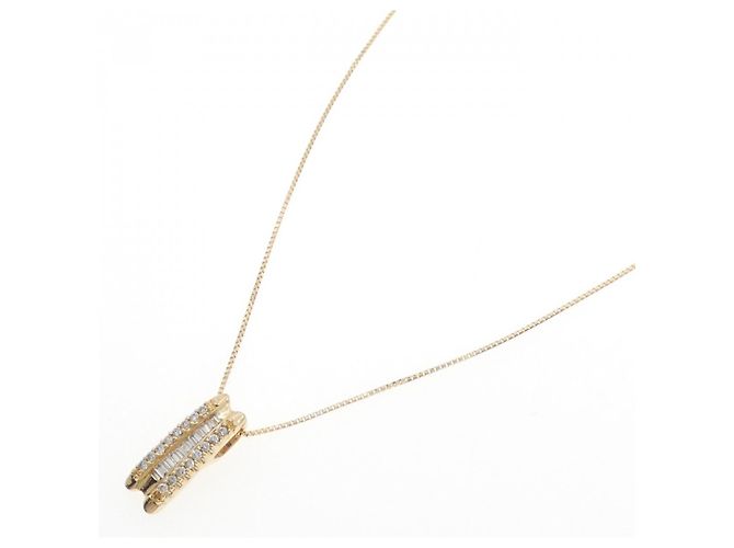 Autre Marque Collana con diamante Au750 D'oro - vista 2