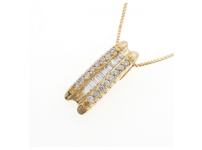 Autre Marque Collana con diamante Au750 D'oro - vista 3