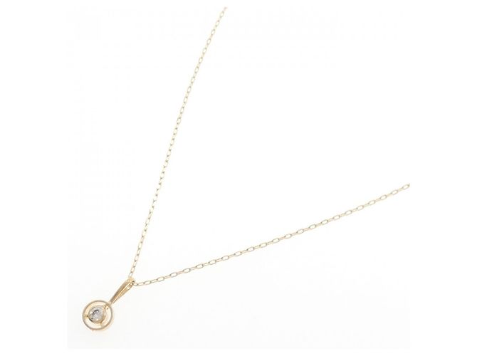 Autre Marque Collana con Diamanti Au750 D'oro - vista 2