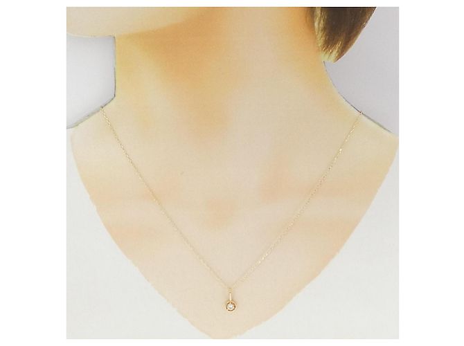 Autre Marque Collana con Diamanti Au750 D'oro - vista 6