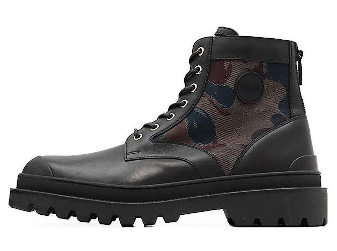 Botas Explorer Dior Botas de piel Edición limitada Negro - vista 5
