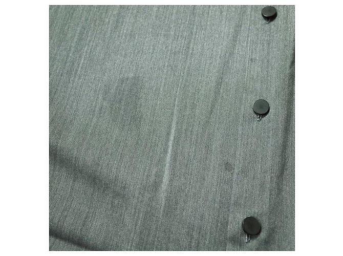 Autre Marque neverlamp STAND COLLAR SHIRT Hemd Wolle Polyester Braun - Ansicht 4