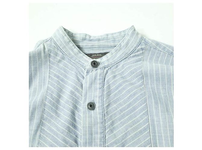 Ralph Lauren Vestido de algodón a rayas RRL Azul - vista 4