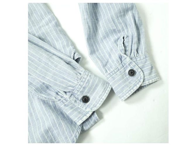 Ralph Lauren Vestido de algodón a rayas RRL Azul - vista 5