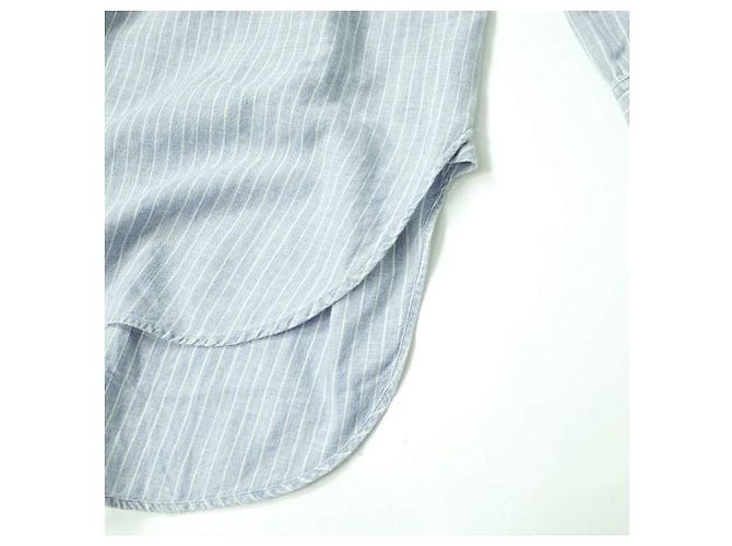 Ralph Lauren Vestido de algodón a rayas RRL Azul - vista 7