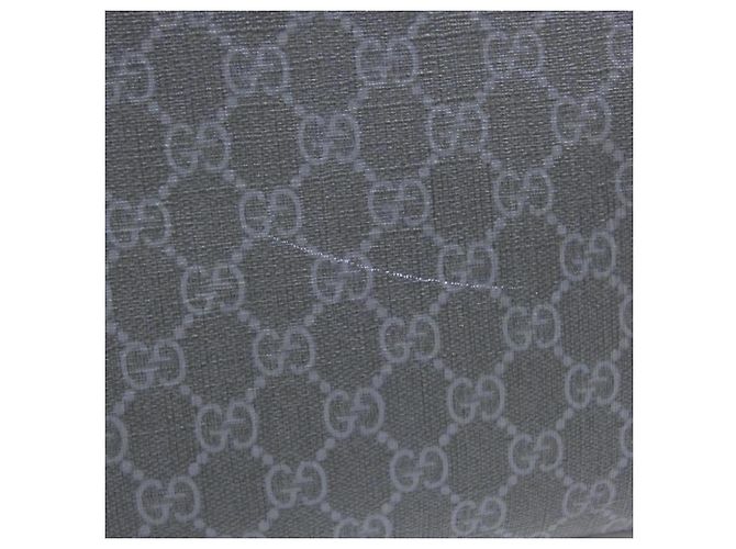 Borsa a tracolla Gucci GG Supreme nera e grigia Marrone Nero - vista 5