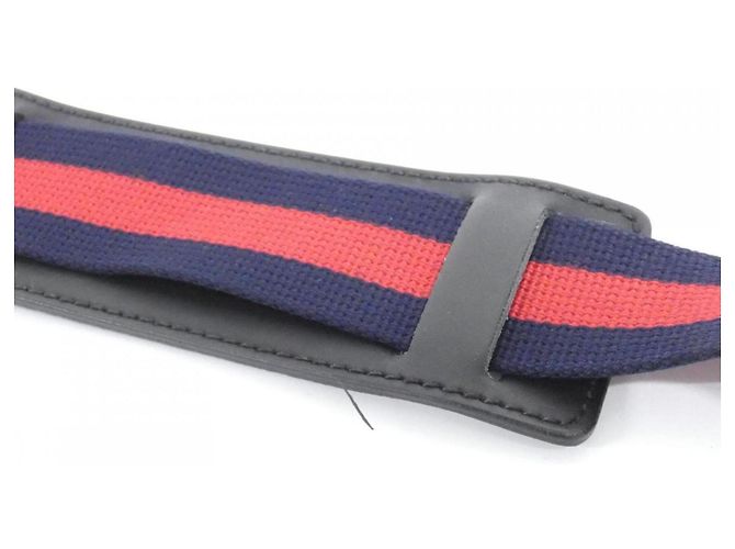 Borsa a tracolla Gucci GG Supreme nera e grigia Marrone Nero - vista 7