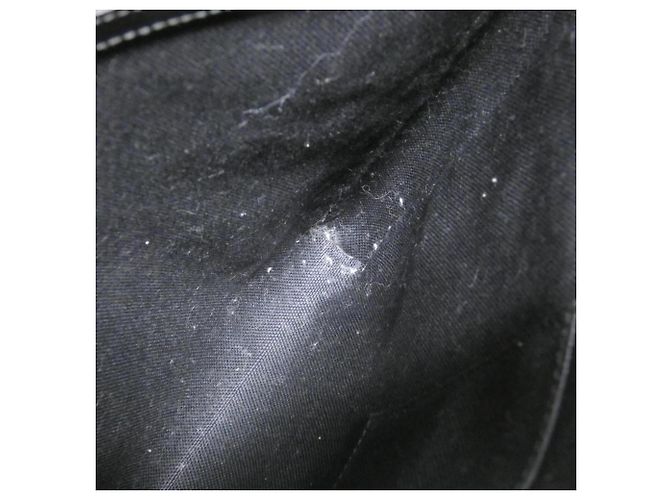 Borsa a tracolla Gucci GG Supreme nera e grigia Marrone Nero - vista 9