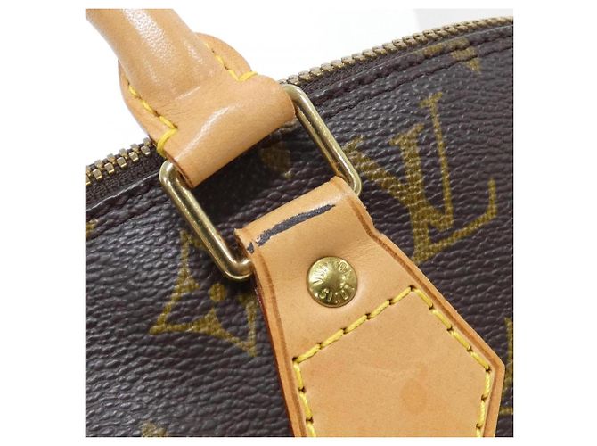 Borsa Louis Vuitton Monogram Alma PM Marrone - vista 4