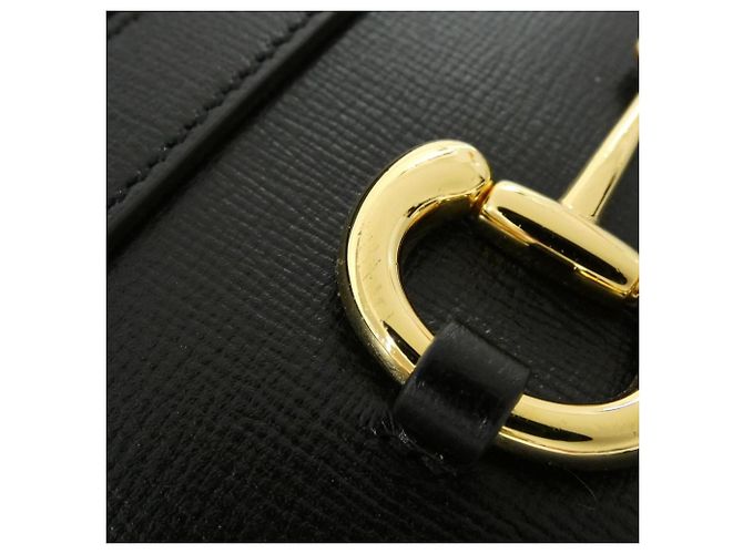 Borsa a tracolla Gucci HORSEBIT 1955 Nero - vista 6