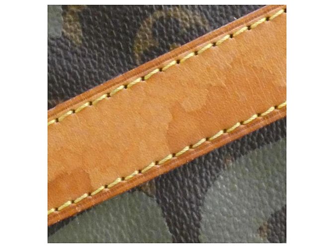 Borsa Boston Louis Vuitton Monogram Graffiti Keepall 50cm Marrone Cachi - vista 4
