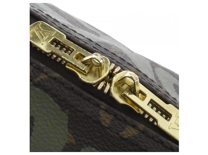 Borsa Boston Louis Vuitton Monogram Graffiti Keepall 50cm Marrone Cachi - vista 6