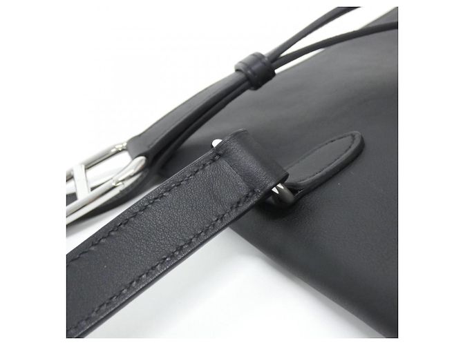 Hermès Portafoglio a tracolla Hermes Possian Plus Nero - vista 5