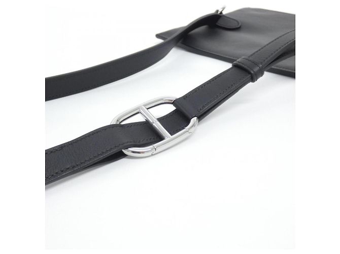 Hermès Portafoglio a tracolla Hermes Possian Plus Nero - vista 6