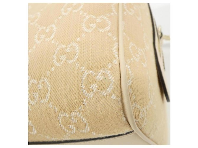 Borsa Boston Ophidia Gucci Beige - vista 4