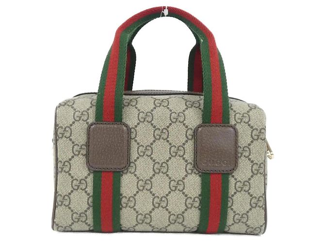 Gucci Ophidia 859975 FACHL Boston Bag Brown Beige - view 2