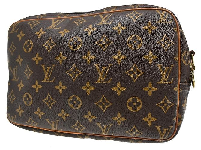 Louis Vuitton Reporter Monogram Canvas PM Marrom - vista 2