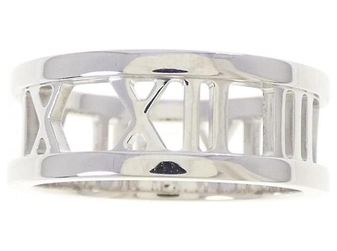 Tiffany & Co Tiffany Atlas Ring aus 18K Weißgold Golden - Ansicht 2