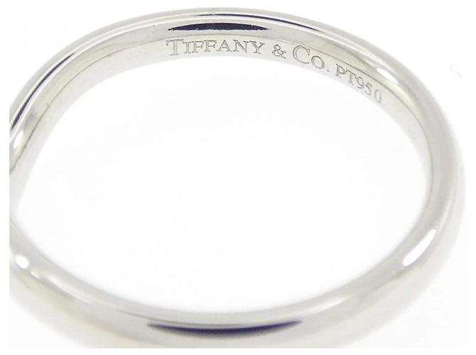 Anello Tiffany & Co. curvo in platino 1P - vista 4