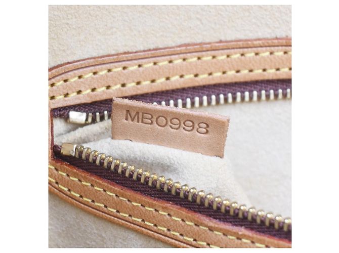 Louis Vuitton Babylone Handtasche Monogram Canvas Braun - Ansicht 5