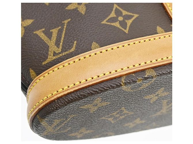 Louis Vuitton Babylone Handtasche Monogram Canvas Braun - Ansicht 7