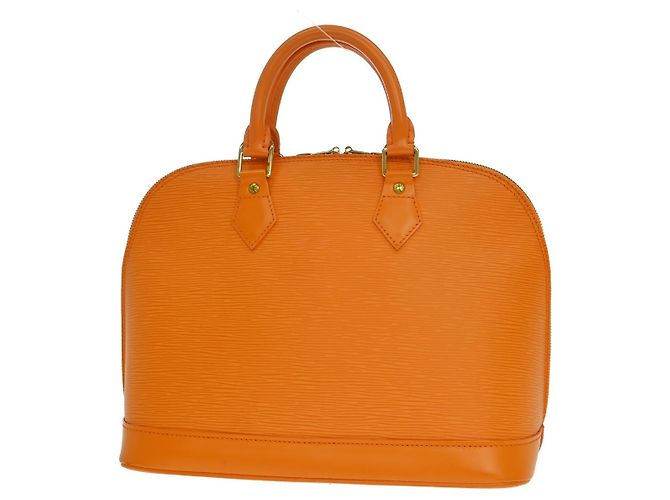 Louis Vuitton Alma Epi Leather PM Arancione - vista 2