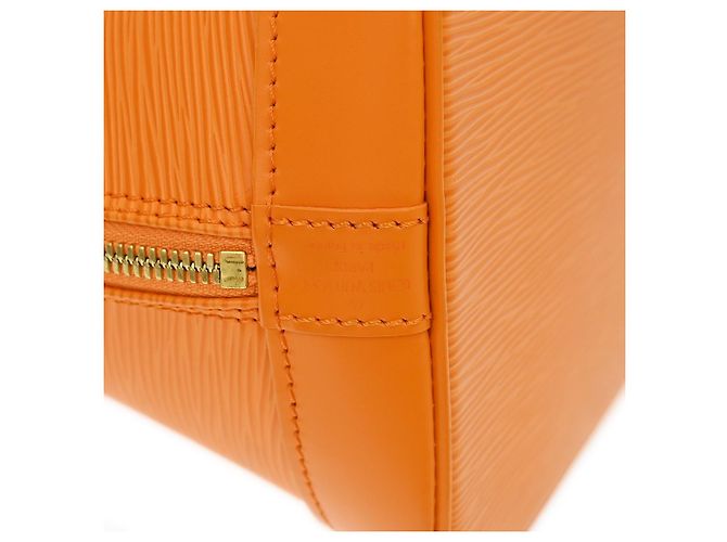Louis Vuitton Alma Epi Leather PM Arancione - vista 4
