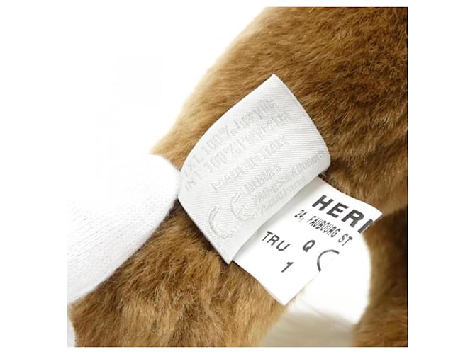 Hermès Peluche Hermes Hermy Beige - vista 5