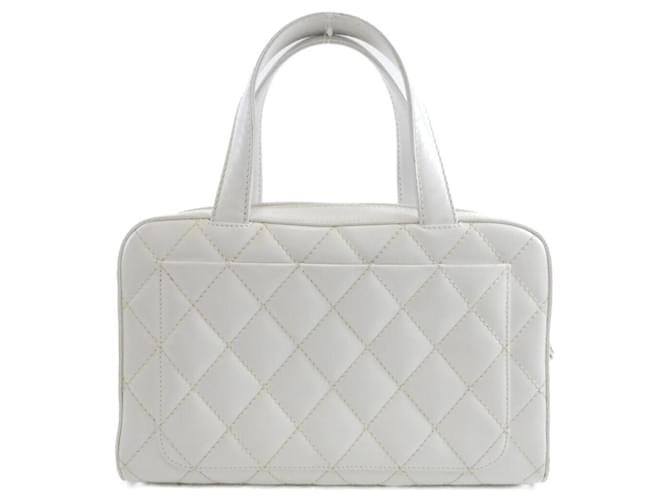 Borsa Chanel Wild Stitch Bianco - vista 2
